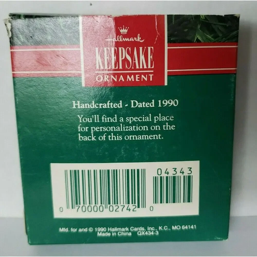 1990 Hallmark Christmas Ornament 